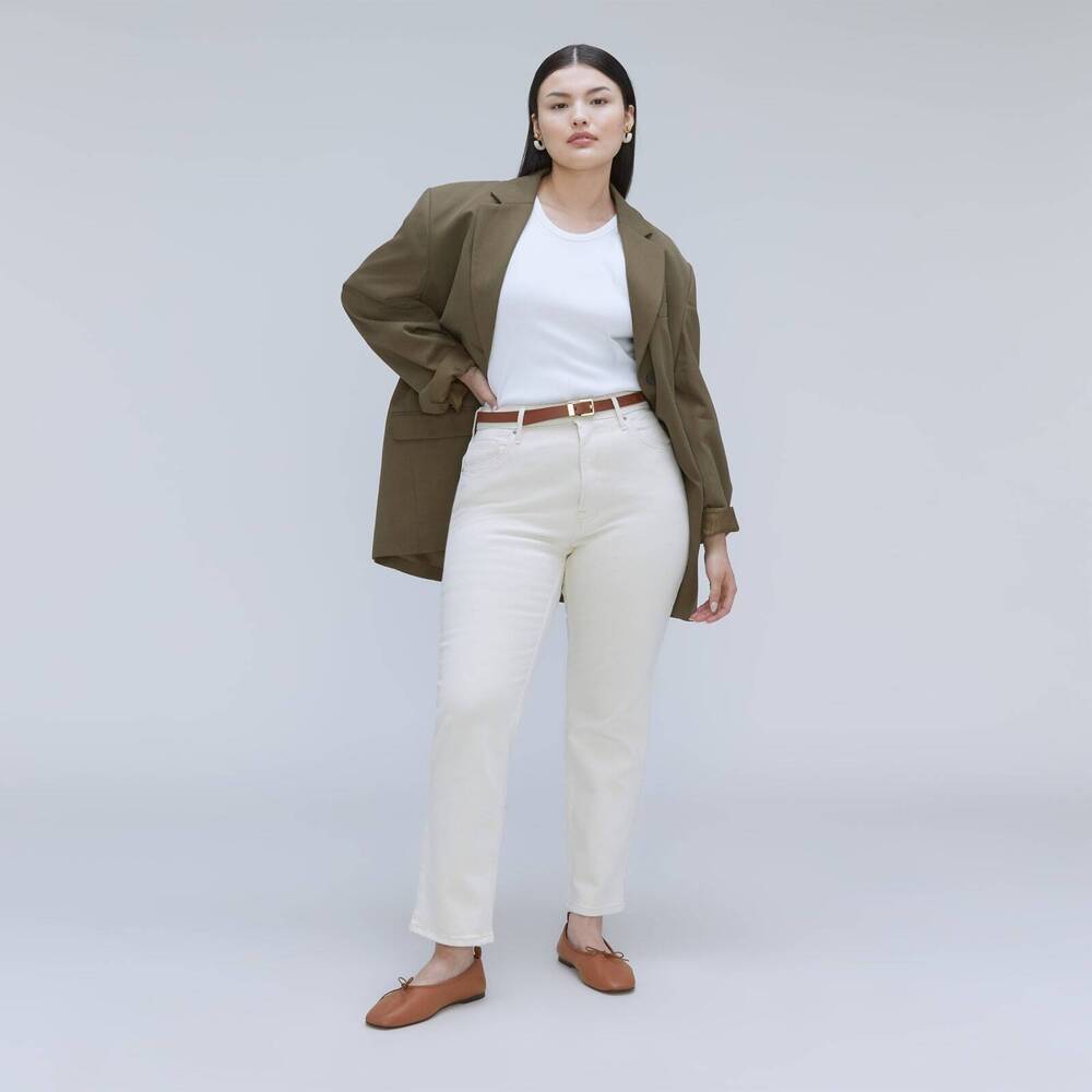 Everlane The Cheeky Hourglass Jean Tan Base - Size 32